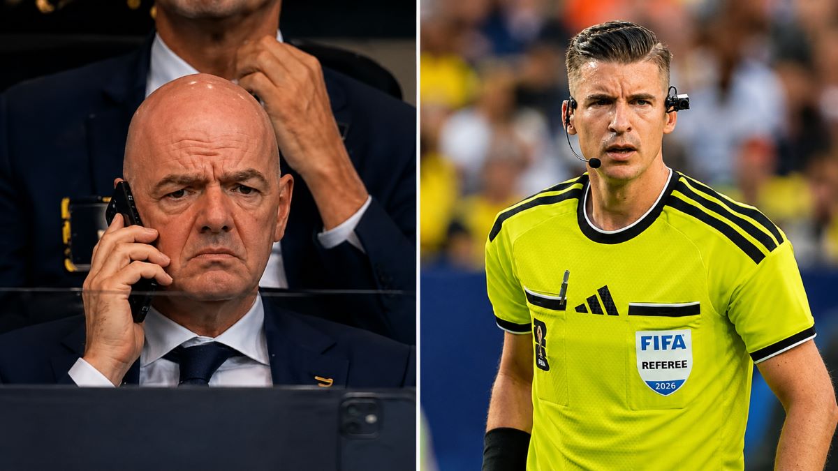 Gianni Infantino na tribini tokom utakmice Svjetskog prvenstva 2026